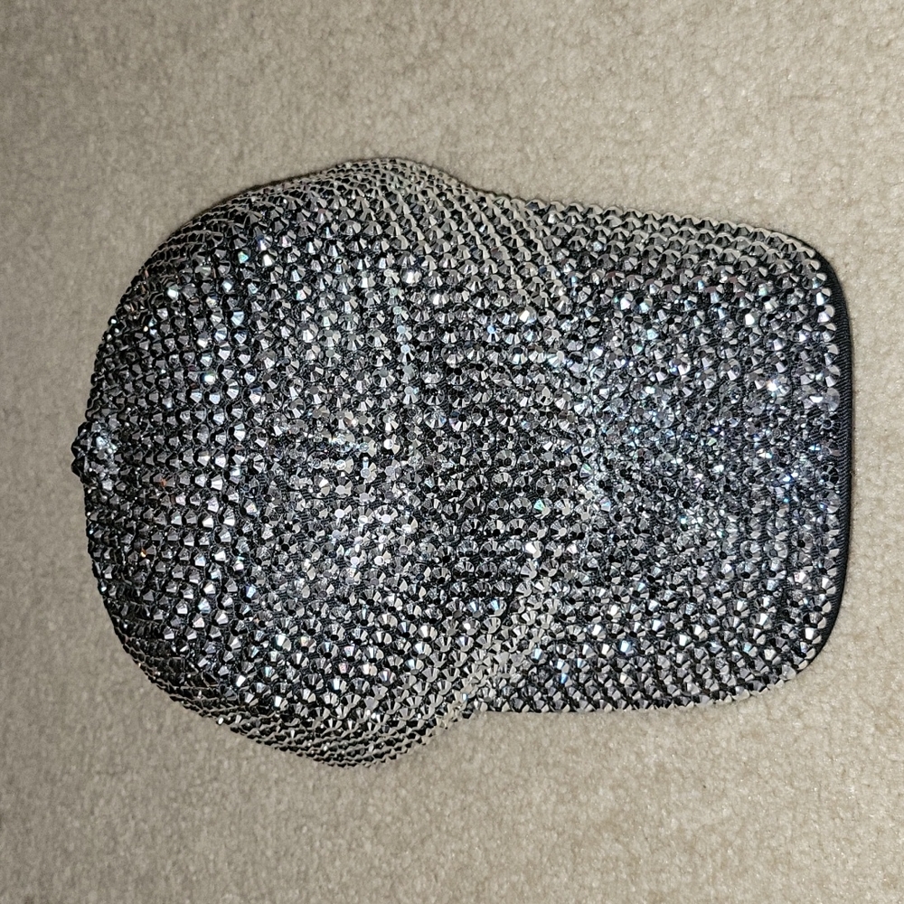 Silver Bling Bling Cap